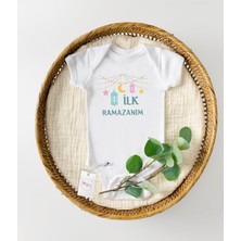 Hediyenza Ilk Ramazanım Baskılı Pamuklu Bebek Body & Zıbın