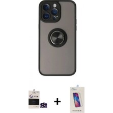 İlk El Grup Ieg™ iPhone 14 Pro Max Yörünge Çizgi - Siyah Joko 5d Cam + Derin Mor Bilvis Titan Kamera Lens