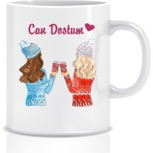 Hediyenza Can Dostum Tasarım Kupa Bardak