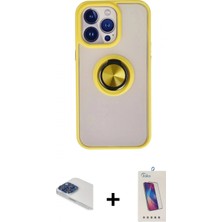 İlk El Grup Ieg™ iPhone 13 Pro Max Yörünge Çizgi - Siyah Joko 5d Cam + Lacivert Pers Alüminyum Kamera Lens