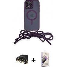 İlk El Grup Ieg™ iPhone 13 Pro Max Eksen Özel Seri - Siyah Bilvis 3D Mat Cam Ekran Koruyucu + Gold Raze Metal Kamera Lens