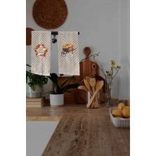 Hediyenza Hello Autmn Fall Turuncu Balkabağı Sonbahar Mutfak Havlusu Kurulama Bezi / Mutfak Peçetesi 2’li Set