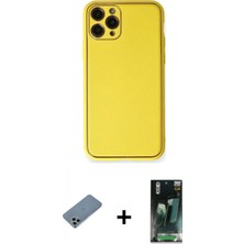 İlk El Grup Ieg™ iPhone 11 Pro Yadigar Klasik - Şeffaf 360 Full Body Arka Koruyucu + Sierra Blue Shine Kamera Lens Koruma Cam