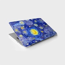 Esranın Dünyası Van Gogh Temalı Laptop Sticker - Bilgisayar Kaplama Etiketi