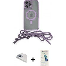 İlk El Grup Ieg™ iPhone 13 Pro Max Eksen Özel Seri - Şeffaf Pasifik Cam Ekran Koruyucu + Sierra Blue Pers Alüminyum Kamera Lens