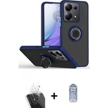 İlk El Grup Ieg™ Redmi Note 13 Pro 4g Yörünge Çizgi - Siyah Joko Magic 5d Cam + Şeffaf Kamera Lens Koruma Cam