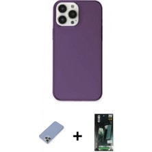 İlk El Grup Ieg™ iPhone 13 Pro Max Kutup Doku Koleksiyonu - Şeffaf 360 Full Body Arka Koruyucu + Koyu Yeşil Metal Kamera Lens Koruma Cam