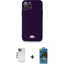 İlk El Grup Ieg™ iPhone 12 Pro Max Vadi Çizgi Prime - Siyah 18D Cam Ekran Koruyucu + Gökkuşağı Shine Kamera Lens
