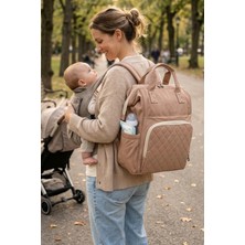 Focux-07 Klinkır Anne Bakım Bebek Çantası Anne Çantası Sırt Çantası