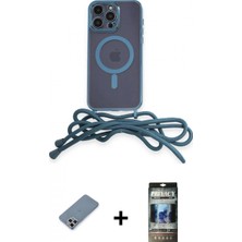 İlk El Grup Ieg™ iPhone 12 Pro Eksen Özel Seri - Siyah 34D Hayalet Izgaralı Cam + Gümüş Metal Kamera Lens Koruma Cam