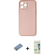 İlk El Grup Ieg™ iPhone 12 Pro Max Yadigar Klasik - Siyah 20D Premium Cam Ekran Koruyucu + Gümüş Shine Kamera Lens Koruma Cam