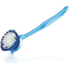 Go İthalat Plastik Tek Bulaşık Fırçası Kir Kazıma Uçlu (5491)