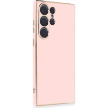 Colezium Galaxy S23 Ultra Kılıf Volet  - Pembe