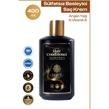 Besleyici Kolay Tarama Saç Kremi - Normal/kuru Saçlar 400 ml | Siyah Misk Onarıcı Saç Bakım Kremi