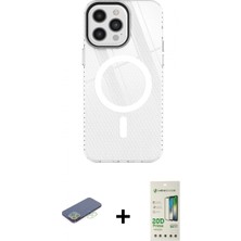 İlk El Grup Ieg™ iPhone 12 Pro Max Doruk Prime - Siyah 20D Premium Cam Ekran Koruyucu + Yeşil Renkli Kamera Lens Koruma Cam