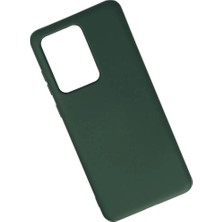 Colezium Galaxy S20 Ultra Kılıf Nano Içi Kadife  - Koyu Yeşil