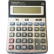 Go İthalat 12 Haneli Hesap Makinesi TS-6118 (5491)