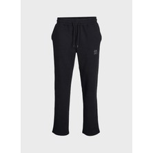 Jack & Jones Regular Fit Siyah Erkek Eşofman Altı 12207058 Jpstgordon Jjsoftsweatpant