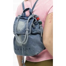 Desigual Mavi Kadın Sırt Çantası 26SAKD075005