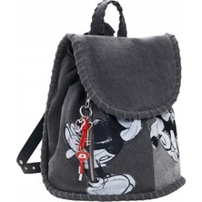 Desigual %70 Pamuk, %13 Polyester, %11 Viskoz, %6 Lyocell Gri Kadın Sırt Çantası 26SAKD012060