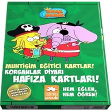 Decostyle Muhtişim Eğitici Kartlar! - Korsanlar Diyarı Hafıza Kartları!