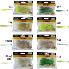 Lucky John Tioga 3.4'' (8.64 Cm) 6pcs Silikon Yem