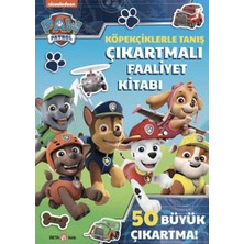 WebMediCode Paw Patrol - Köpekçiklerle Tanış Çıkartmalı Faaliyet Kitabı