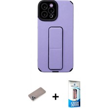İlk El Grup Ieg™ iPhone 12 Pro Max Çekirdek Yansıma - Siyah 5d Eko Cam Ekran Koruyucu + Sierra Blue Shine Kamera Lens Koruma Cam