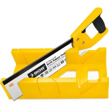 Benan Tools SGS1771 Açılı Gönye Kesme Kutusu ve Testeresi Seti 300 Mm.