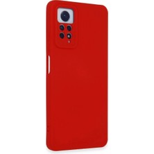 Colezium Note 12 Pro 4g Kılıf Nano Içi Kadife  - Kırmızı