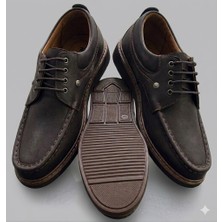 Kindep Içi Jelli Rahat Comfort Günlük Erkek Ayakkabı Kahve