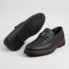 Kindep (Baykara) Içi Dışı Hakiki Deri Günlük Erkek Ayakkabı Siyah