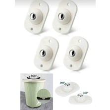 Holner 4 Lü Eşya Kaydırma Bilyesi