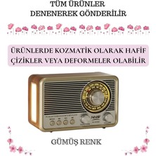 Dexxony Modern, Gold Nostaljik Radyo - Bluetootlu, Fenerli, Kibar, Fm Radyo & Şıklık ve Tarz Bir Arada (Videolu Ürün)