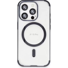 Senka Joko Iphone 15 Pro Hilton Magsafe Kapak - Lacivert