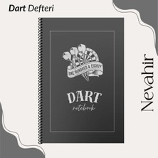 Dart Antrenman Defteri A5 100 gr Kalın Kağıt Helezon Dart Notebook Takip