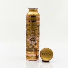 Eriza Gold Kişiselleştirilebilir Kalaylı Bakır Su Matarası 530 ml