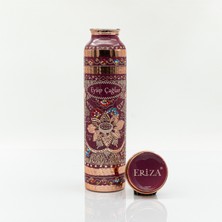 Eriza Lila  Kişiselleştirilebilir Kalaylı Bakır Su Matarası 530 ml