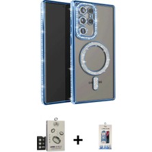 İlk El Grup Ieg™ Galaxy S25 Ultra Zirve Doku Prime - Siyah Joko Magic 5d Cam + Titan Gri Bilvis Titan Kamera Lens