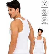 Seher Yıldızı Erkek Sporcu Atlet Slim Fit Esnek Ter Emici Günlük