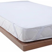 Altın Karma Sıvı Geçirmez Pamuklu Alez 90X190 cm Tek Kişilik Yatak Koruyucu Alez