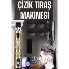 Sylar Çizik Tıraş Makinesi Şarjlı Paslanmaz Çelik Bıçaklı Uzun Ömürlü
