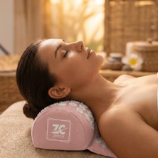 Zepca Sırt ve Boyun Ağrısı Için Dikenli Çivimat Masaj Minderi | Akupunktur Yoga Pilates Mat Yastıklı Set - Pembe