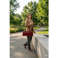 Duki Daso Türkiye Şarap Kadın Baget Kol Çantası | Şarap MT1581