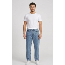 Ceza Denim Erkek Baggy Fit Mavi Kot Pantolon Jeans