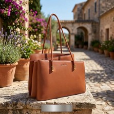 Duki Daso Türkiye Deve Tüyü Ince Uzun Saplı Kadın Kol Çantası | Deve Tüyü T8303