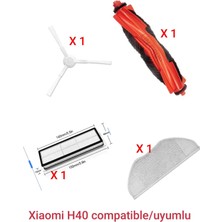 Lin Grup Xiaomi H40 Vacuum Cleaner Robot Süpürge Uyumlu Yedek Parça Seti