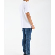Lacoste Polo Büyük Beden Beyaz