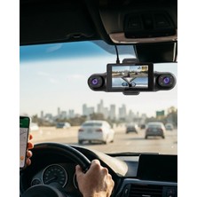 AyrStore Araç Içi Wifi Destekli Full Hd Kamera Geniş Açılı Gece Görüşlü