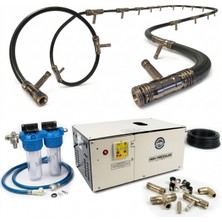 Sismist 50 Uçlu Açık Alan Serinletme Soğutma Sistemi Yüksek Basınç 80-100M2 No:hs4